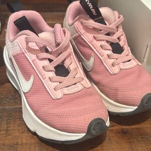 Nike Kids' Pink and White Athletic Shoes